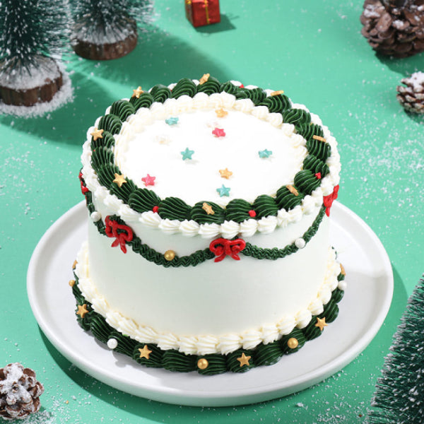 Christmas Charm Chocolate Cake