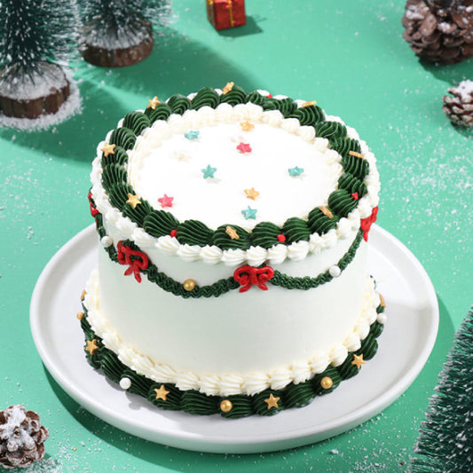 Christmas Charm Chocolate Cake