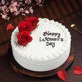 Womens Day Chocolate Rose Cake